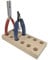 Wooden Plier Stand Organiser 6 Pliers Jewellers Sorting Holder Rack Tool