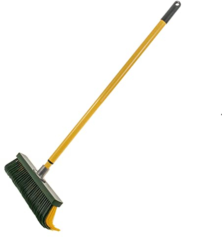 SIDCO Krallenbesen Spezialbesen Straßenbesen Haushalt Garten Besen Teleskopstiel 35cm