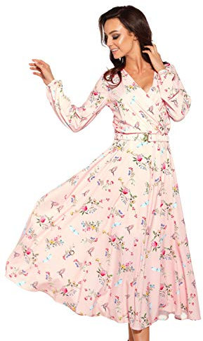 Lemoniade Elegante e Classico Vestito Autunno/Inverno, MOD. 4 Rosa, S