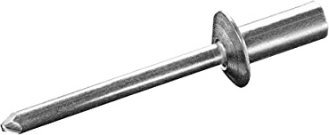GOEBEL® - 250 x Dicht-Becherblindnieten Aluminium (Ø x L) 4,8 x 18,0 mm Flachkopf ISO15975 - Becher-Blindniete - Dichtblindniete - Bechernieten - Dichtnieten - CUP