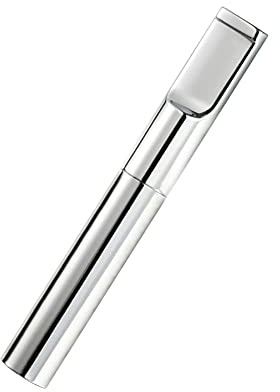 LIYYSOU Zink Cigarette Holder für Extra Slim Cigarettes mit Filter, Geschenkbox Packaging - Silber