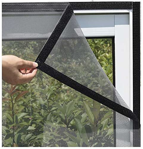 GZGLZDQ Filet de Protection pour Chat, Moustiquaire Autocollant pour Fenêtres, Maille Ajustable pour Insectes, Maille Transparente pour Chat, Moustiquaire, Moustiquaire