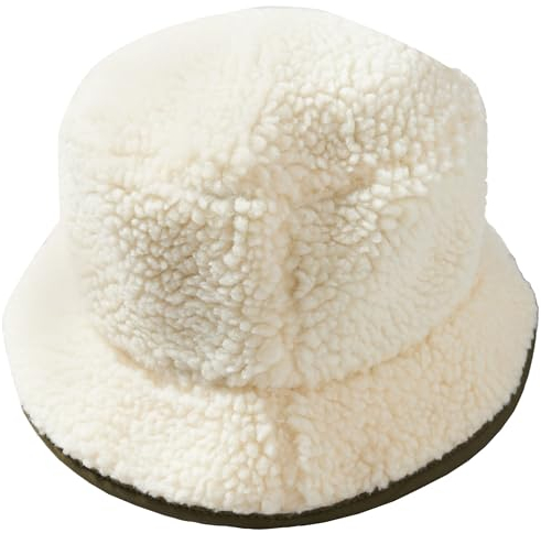 G-STAR RAW Herren Teddy Bucket hat, Beige (Ecru D23777-D416-159), L