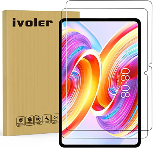 ivoler 2 Stück Schutzglas Schutzfolie für TECLAST T50 / Blackview Tab 16 11 Zoll, 9H Härte Panzer Schutz Glas, HD Klar Displayschutzfolie, Anti-Kratz Folie, Anti-Bläschen