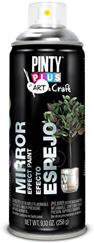 Pintura en spray PINTYPLUS ART & CRAFT 520cc Efecto Espejo