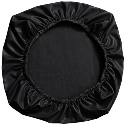 MagiDeal Stuhlhussen Bezug für Bürostühle, wasserfest, für Bürostühle, Computerstühle, Länge 35-53 cm, Schwarz