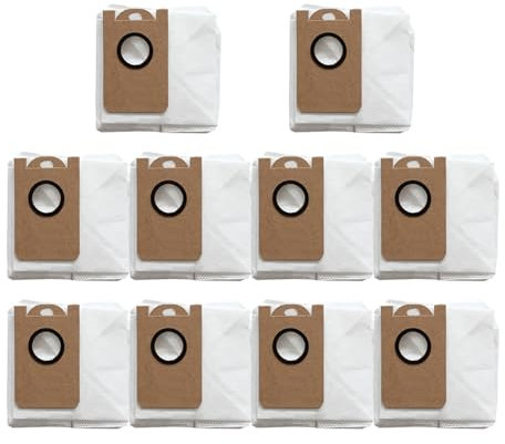 ZebRaz 4/10 Pcs Dust Bags Collector Sets. Compatible For Proscenic M9 Robot Vacuum Cleaner Home Appliance Replacement Spare Parts Accessories Garbage Bag Dust Collection Bag (Color : Set 10pcs)