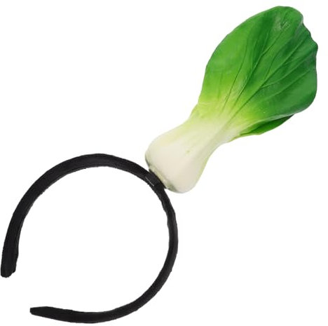 minkissy Gemüse-Stirnband -Haarband Neuartiges Lustiges Party-Stirnband Kostüm-Party-Kopfbedeckung Kopfbedeckung Make-Up- Haar-Accessoires Für Cosplay-
