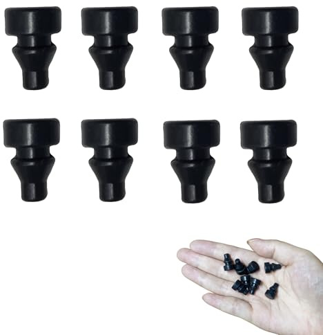 Holiket Replaceable Rubber Feet for Slow Cooker, Prevent Scratches and Marks, Slow Cookers Insert Accessories, Black (8 Packs)