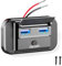 Gebildet 12-24V RV Toma USB con Interruptor de alimentación 36W Dual 2.1A/1A Toma de Carga rápida USB 12V 24V Cargador de Coche RV Panel de interruptores Cargador de Coche con Cubierta Impermeable