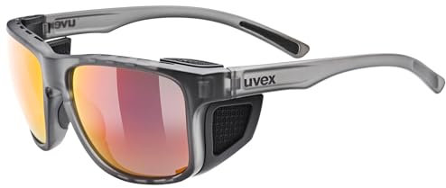 uvex sportstyle 312 - Outdoorbrille für Damen und Herren - 100% UVA-, B, C Schutz - beschlagfreies Sichtfeld - smoke mat - one size