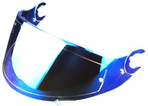 EVURU Visiera a Lente per Moto Protezione Antivento per Sh&AR&K D SK&WA&l 2 Sp&AR&Ta&n Visiera per Casco Integrale Lente di Ricambio per Casco Accessori per Visiera Parabrezza(Dark Blue)