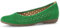 Gabor Damen Klassische Ballerinas, Frauen Flats,Ballett-Schuhe,Ballet-Flats,flach,Ausgehschuhe,Abendschuhe,Slip-ons,Pumps,Verde,40.5 EU / 7 UK
