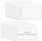 Self Adhesive Index Card Holder 42 Pack Adhesive 6X10 cm Index Card Pockets with Top Open Clear Plastic Sticky Labels Holders for Storage Bins Toy Bins Scrapbooks and Protect Cards Photos Labels