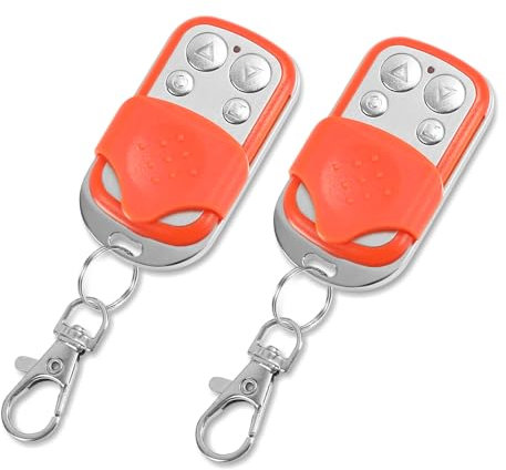 Ansobea 2 Stück Garagentoröffner Fernbedienung 433 mhz Funkfernbedienung Garagentor Garage Door Opener Fernbedienung für Garagentor