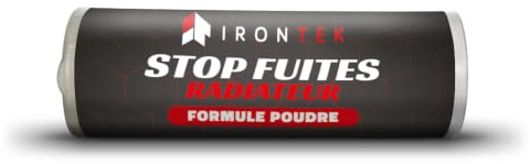 Stop Fuite Radiateur Poudre 20ml - IRONTEK | IT289 | Colmate Micro-Fissures | Compatible Tous Liquides Antigel | Action Immédiate | Auto & Moto