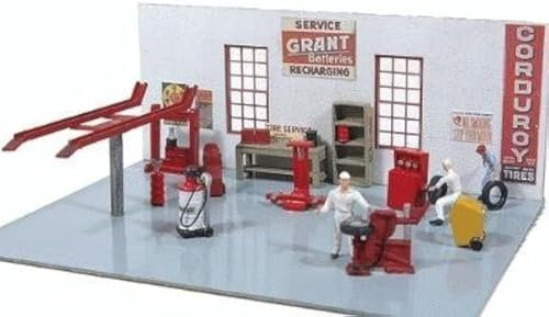 JL Innovative Design 1/87 ho : équipement intéreur de garage - station service