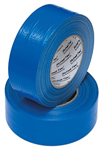 50m Rolle Gewebeklebeband Gewebeband Panzerband Panzertape blau