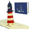 POP UP 3D Grußkarten Architektur Karte Leuchtturm (#119)