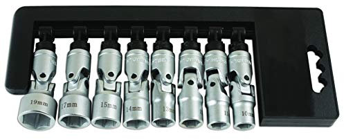 Laser 7035 Universal Joint Socket Set 3/8D 8pc