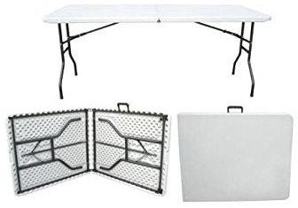 Destello S.L. Klapptisch Professionelle Catering 240 x 76 x 74 cm rechteckig.