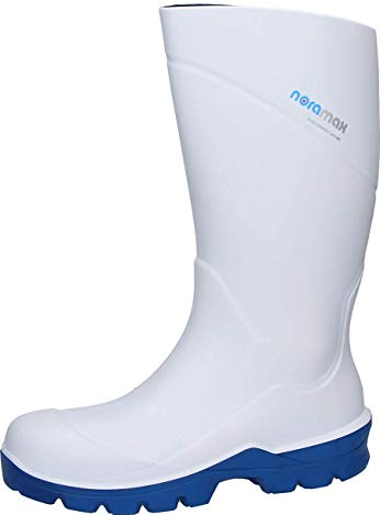 Nora Max II, Stivali da Lavoro Unisex-Adulto, Bianco (Weiß 010), 42 EU
