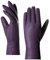 Harssidanzar Damen Lederhandschuhe,Damen Italienische Lammfell Lederhandschuhe Kaschmir Gefüttert GL006,Lila,Größe S