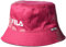 FILA Unisex Beauvais Reversible Fitted Bucket Hut, Carmine Floral Batic AOP, OneSize