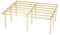 Wood & Play Granit II Doppelgaragenüberdachung - Hochwertige Verarbeitung - Selbstmontage - Stabil und langlebig - Solide Basis - Vielseitig einsetzbar - 600 x 500 cm (Pfosten 300 cm)