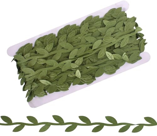20 m Vignes Artificielles, Faux Lierre Decoration, Ruban Feuille Verte, Guirlande de Lierre Artificiel, Plante Artificielle a Suspendre, pour Mariage, Jardin, Bricolage, Décoration de la Maison