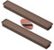 ZYFH8992 2Pcs Tiretti nascoste in Lega di alluminio Maniglia ribaltabile Pomello per cassetti tirettiera incasso per porta scorrevoli a scomparsa Maniglione Armadio invisibile Cucina (165mm,Caffè)