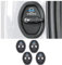 MNBVGHH 4PCS Car Silicone Door Latch Protective Cover, for Volvo V60 2020-2024 Car Door Lock Latches Silent Shock Cover Set Auto Accessories