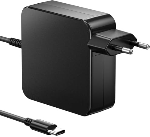 Caricatore rapido da 100 W, USB C, 5,5 FT, tipo C, compatibile con MacBook Pro/Air, ASUS, HP, Dell, Lenovo Thinkpad Yoga, Acer, Huawei Matebook, Chromebook tutti i tipi C