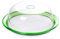 Bandeja para tartas Omada Design con tapa transparente, apta para dulces y tartas, diámetro 25 cm, línea Globo
