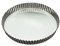 Gobel 126350 Moule Tourtière Ronde Cannelée Fond Fixe Fer Blanc Diamtère 32 cm