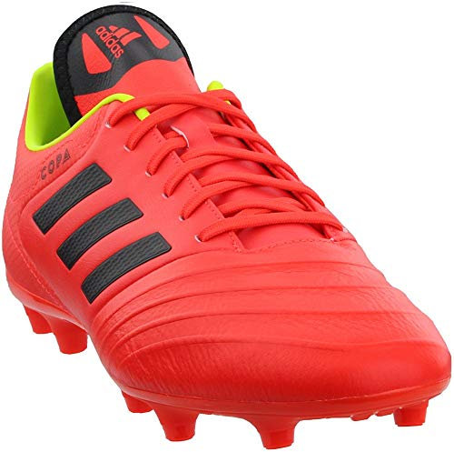 adidas Herren Copa 18.3 Fg Fußballschuh, Rot (Solarrot/schwarz/solargelb), 43 EU