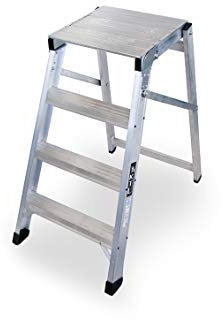 Taburete Plegable KARLO (Aluminio, 4 escalones)