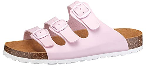 Lico Damen Bioline Lady Pantoletten, rosa