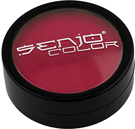 Bodypainting Farben 25ml - Senjo Color Pro - Face Painting Farbe, Kinderschminke mit Vitamin E und Kamille, für Profi, Halloween, Cosplay, Karneval, Kindergarten - Made in Berlin Germany (Rot)