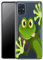 KX-Mobile Hülle für Samsung Galaxy J5 2016 Handyhülle Schutzhülle aus weichem Silikon TPU Softcase mit Motiv 2167 grüner lustiger Frosch