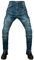 GEBIN Herren Motorradhose, Motorrad Jeans Biker Trousers, Sportliche Motorrad Hose Fahrrad Riding Schutzhose, Mit Protektoren Motorradhose (Blau,L)
