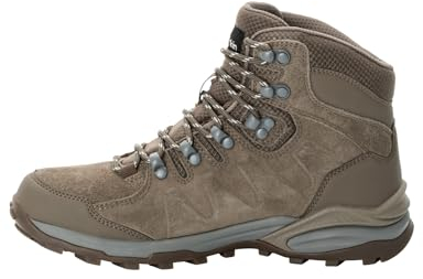 Jack Wolfskin Damen Refugio Texapore MID W Wanderschuh, Chestnut, 42 EU