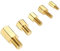 PATIKIL M2 M2.5 M3 M4 M5 Abstand schrauben 50 Pack Messing Hex PCB Abstandshalter für Mutter bretter, Computer gehäuse, Leiterplatten, Elektronik, Goldton