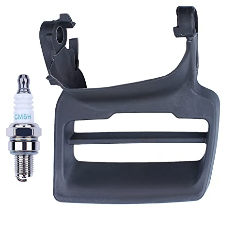 SEEDDFF Bremsgriff Handschutz passend for Husqvarna 550XP 545 550XPG 550 XP Kettensäge W Zündkerze 522677501 Ersatzteil