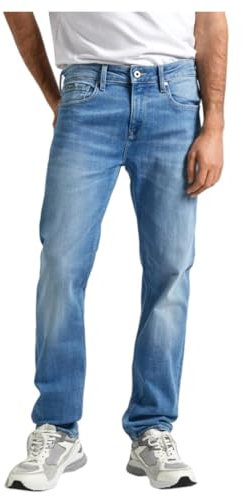 Pepe Jeans Slim-Jeans für Herren, Blau (Denim-MI5), 31W / 32L