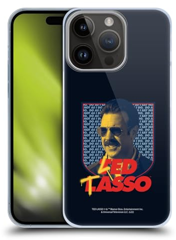 Head Case Designs Offizielle Ted Lasso Ted Grafik für Staffel 2 Harte Rueckseiten Handyhülle Hülle Huelle kompatibel mit Apple iPhone 15 Pro