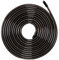 KAKAKE Springseil-Ersatzkabel, Schwarzes Springseil-Ersatzkabel aus Stahl, PVC-umwickelt, 9,8 Fuß, 4,5 Mm Dicke für das Training