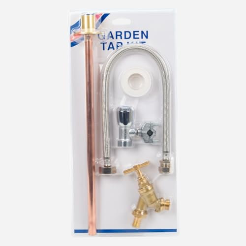 LavaTap Outside Tap Kit Simple DIY Installation of Outdoor Garden Tap - No Pipe Cutting Required Garden Bibtap External Tap Kit