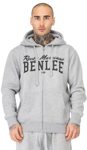 BENLEE Rocky Marciano Vitalino Felpa, Marl Grigio/Nero, XXXL Uomo
