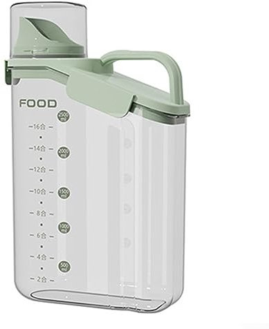 and Environmental Friendly Dog Food Storage Bin, Long lasting Use (Green)